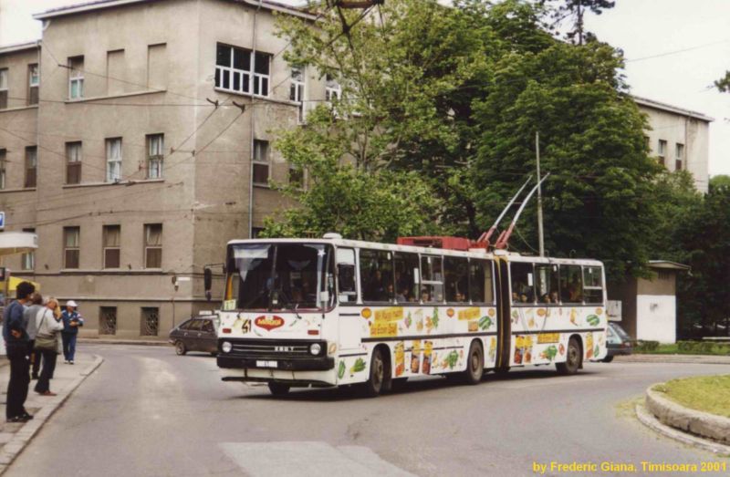 41-Trolleybus Ikarus 280 av g Timisoara 2001 1.jpg