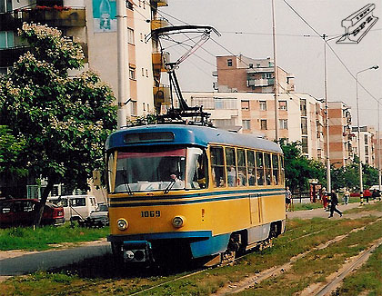 Tramvai Tatra T4D 1069 - Str. D. Cantemir - 2001.jpg